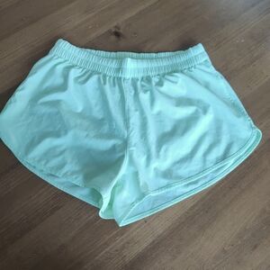 Athleta Women’s Running Speedwork Shorts  Size XS Mint Green=860